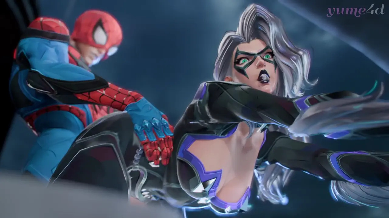 Black Cat x Spider-Man [yume4d]