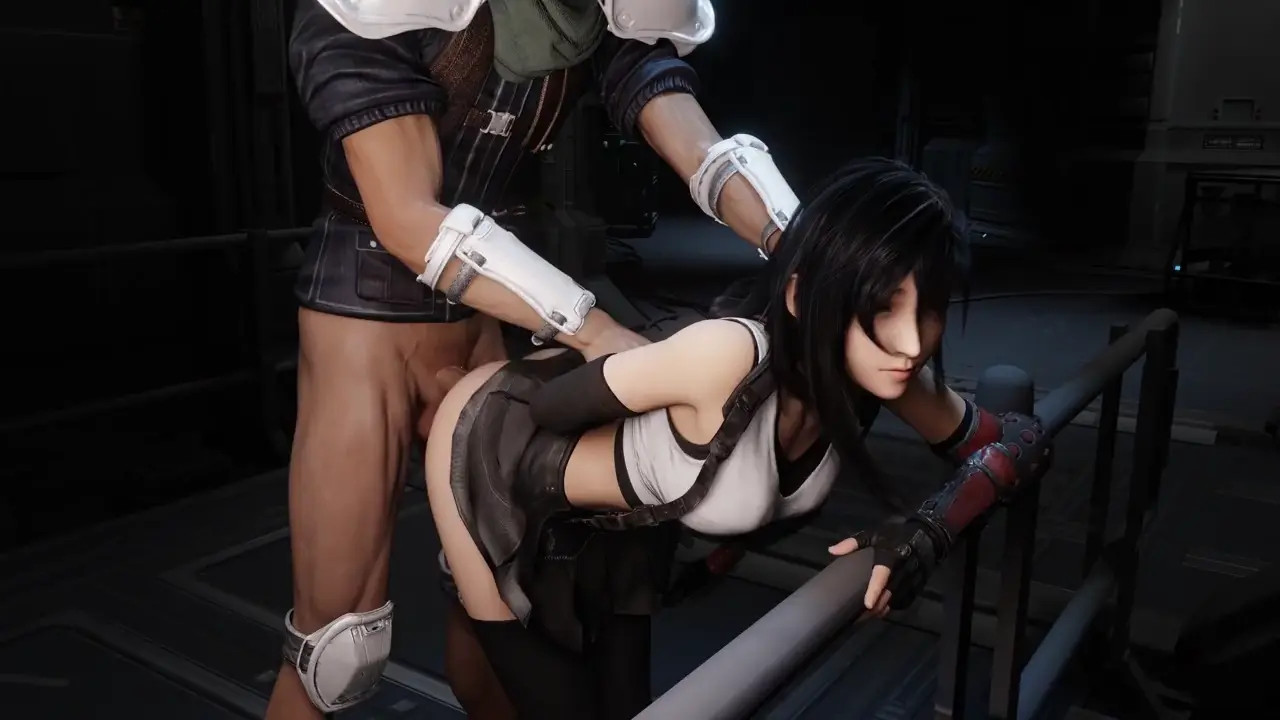 Tifa Get Pounded By A Big Cock From Behind
