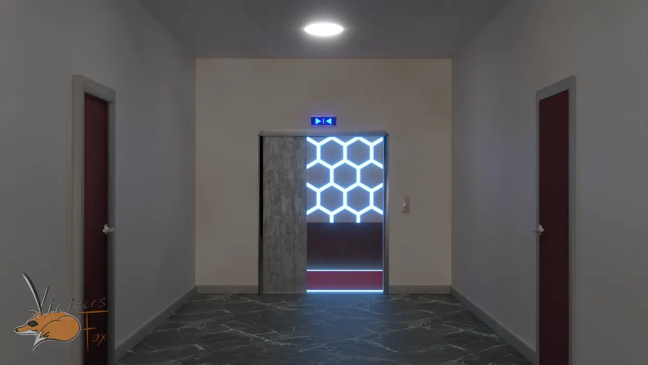 Eve Have Sex With Kratos In Elevator