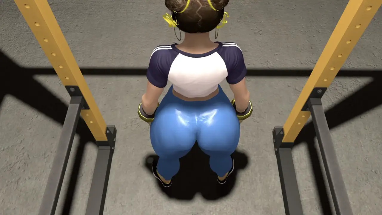 CHUN-LI:DOMINATED BY THE GYM KING