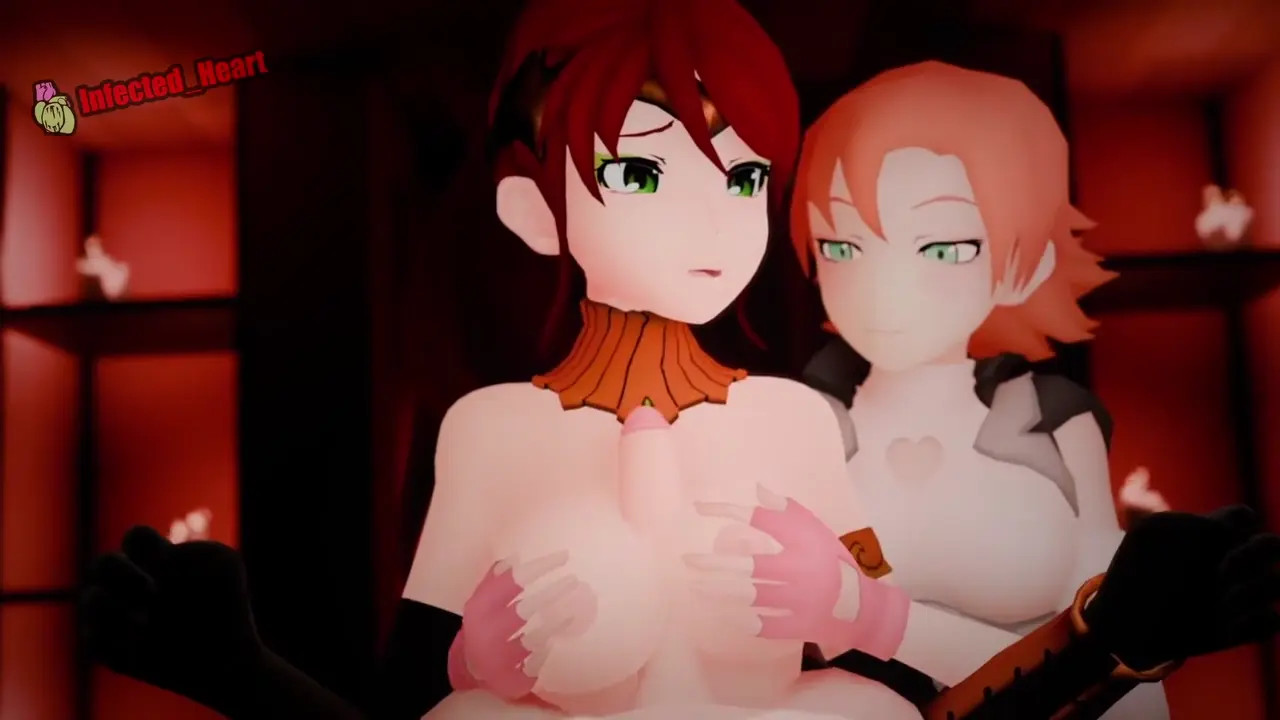 Nora Rubs Pyrrha's Boobs on Your Cock [Infected_Heart]