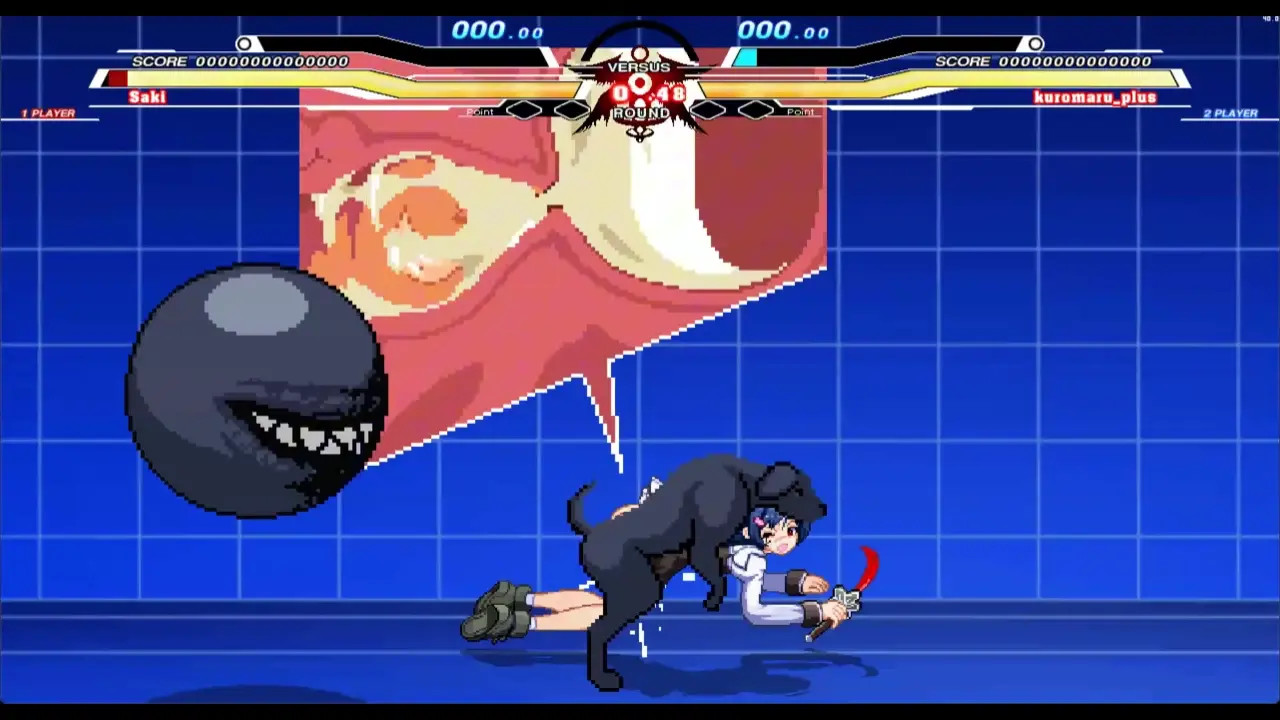 Saki vs Kuromaru