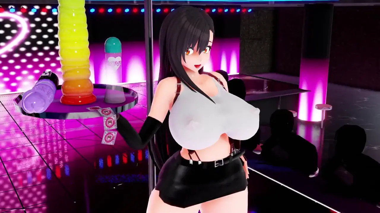 Tifa's Lewd Show! -Lewd HAKU's cosplay day-