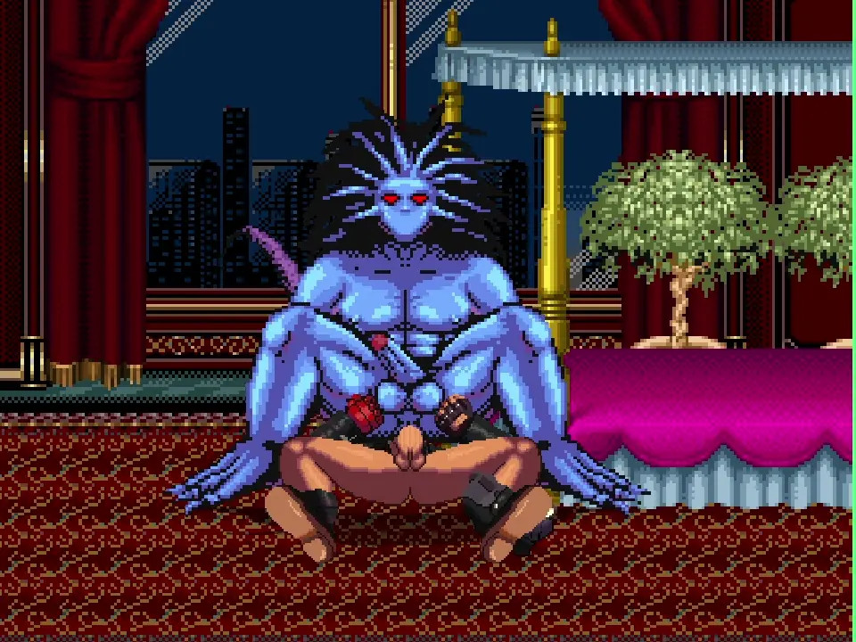 MUGEN K' fucks BlackHeart