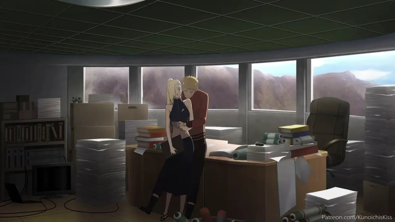 Naruto fucking milfs in hokage office