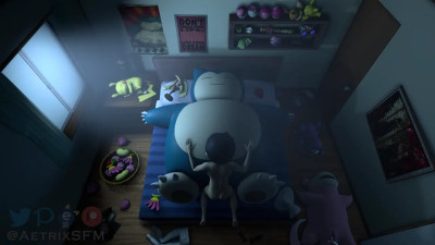 Snorlax Sleep Animation (4k)