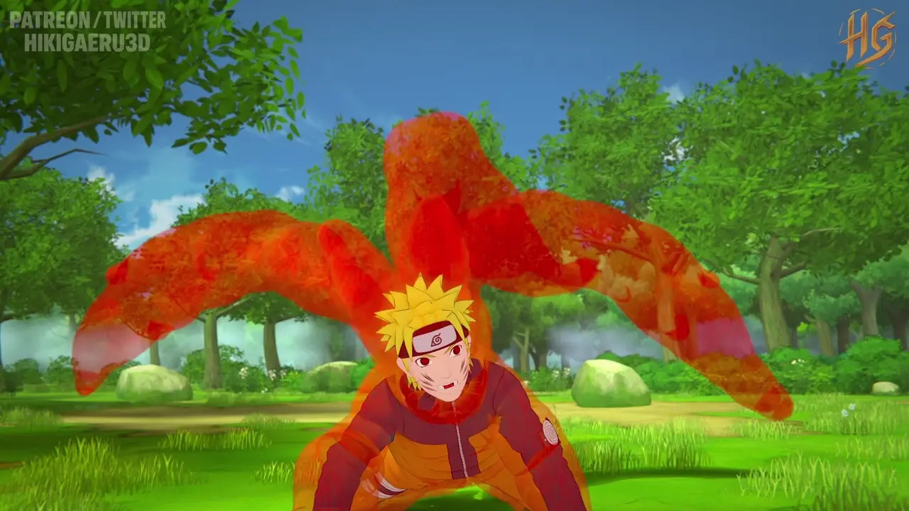 HIKIGAERU3D Sakura x Naruto 04 Tails (french subtitle)