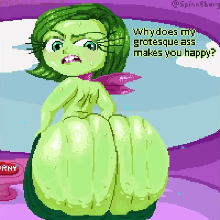 Disgust (inside out) shake big ass