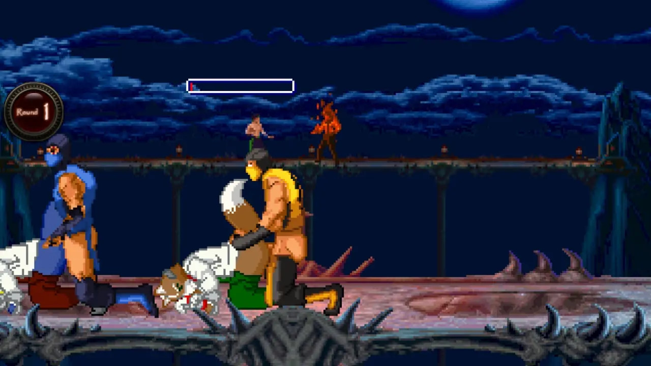 MUGEN#35: Scorpion & Sub-Zero Fucks Fox McCloud & Falco Lombardi