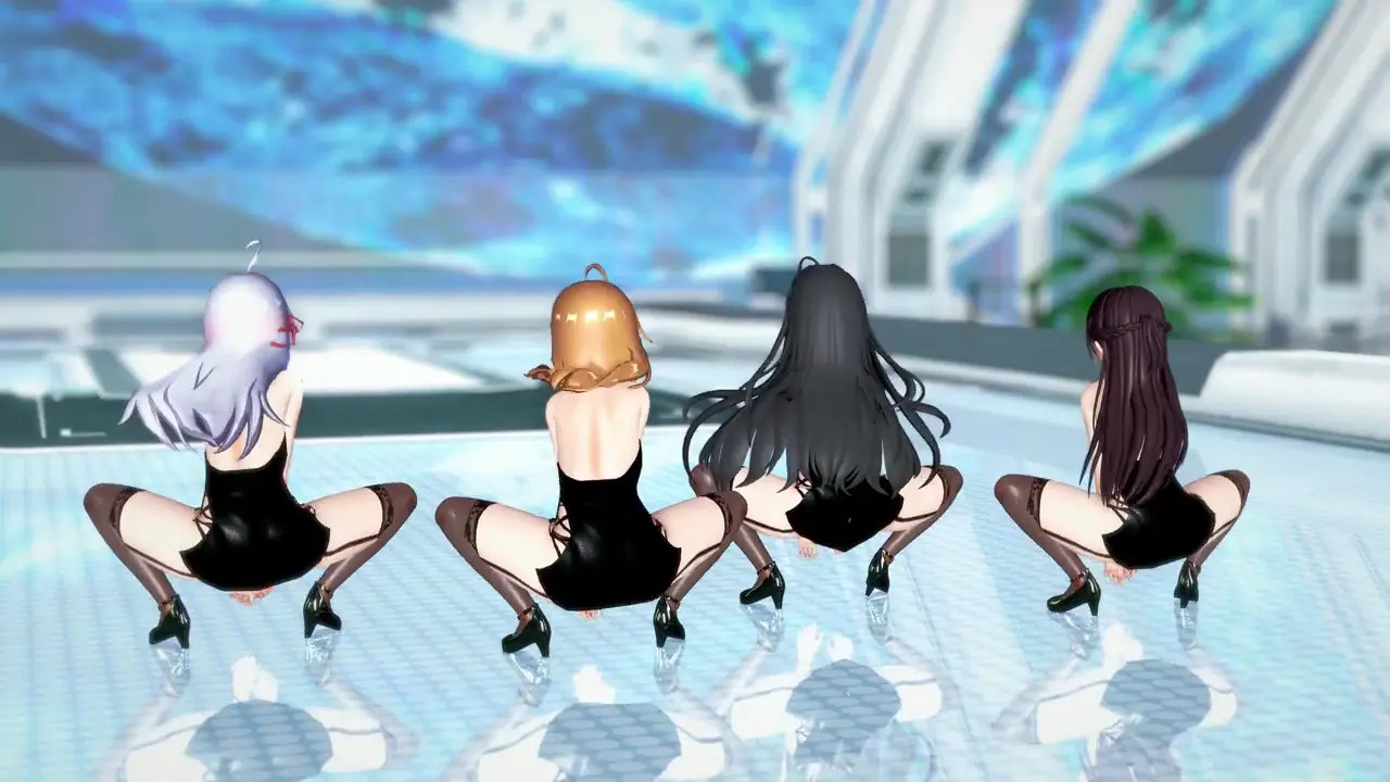 Maria X Alisa X Yuki X Ayano Marionette Dance