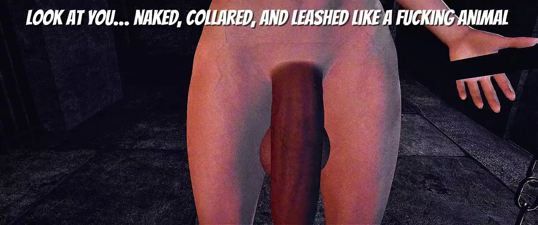 Warden's Leashed Fuckpet