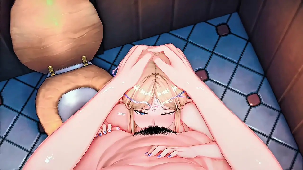 Fleurdelys having sex in the bathroom | Enhanced quality