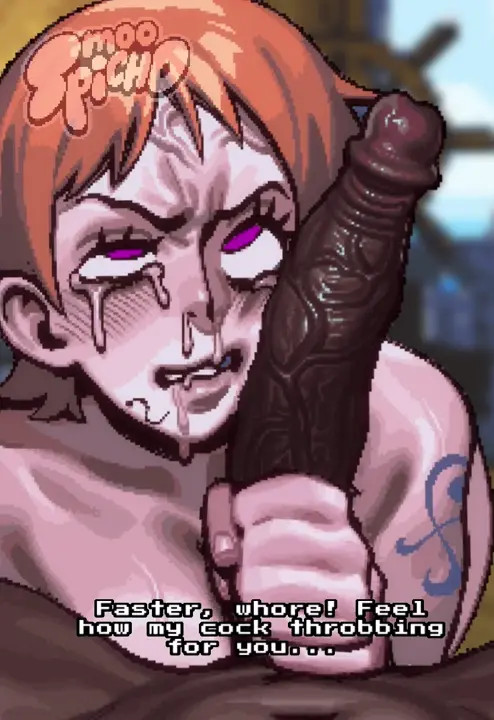 [Moospicho] Oh no! Nami has been hypnotized!