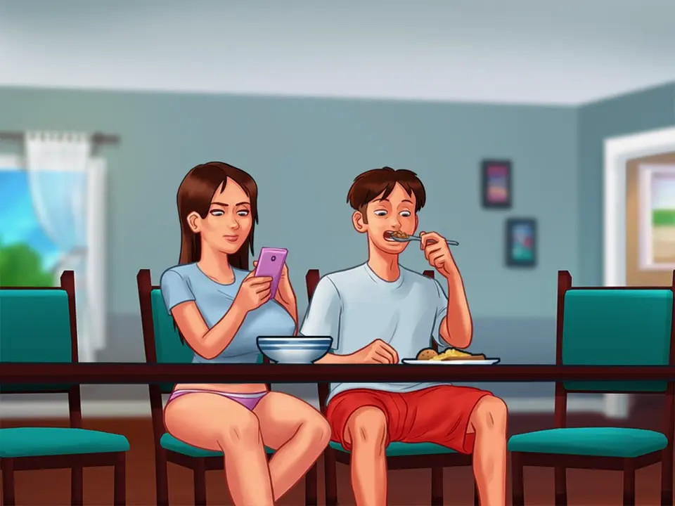 Summertime Saga: Episode 7. All Good Girls Go For Sluttygram