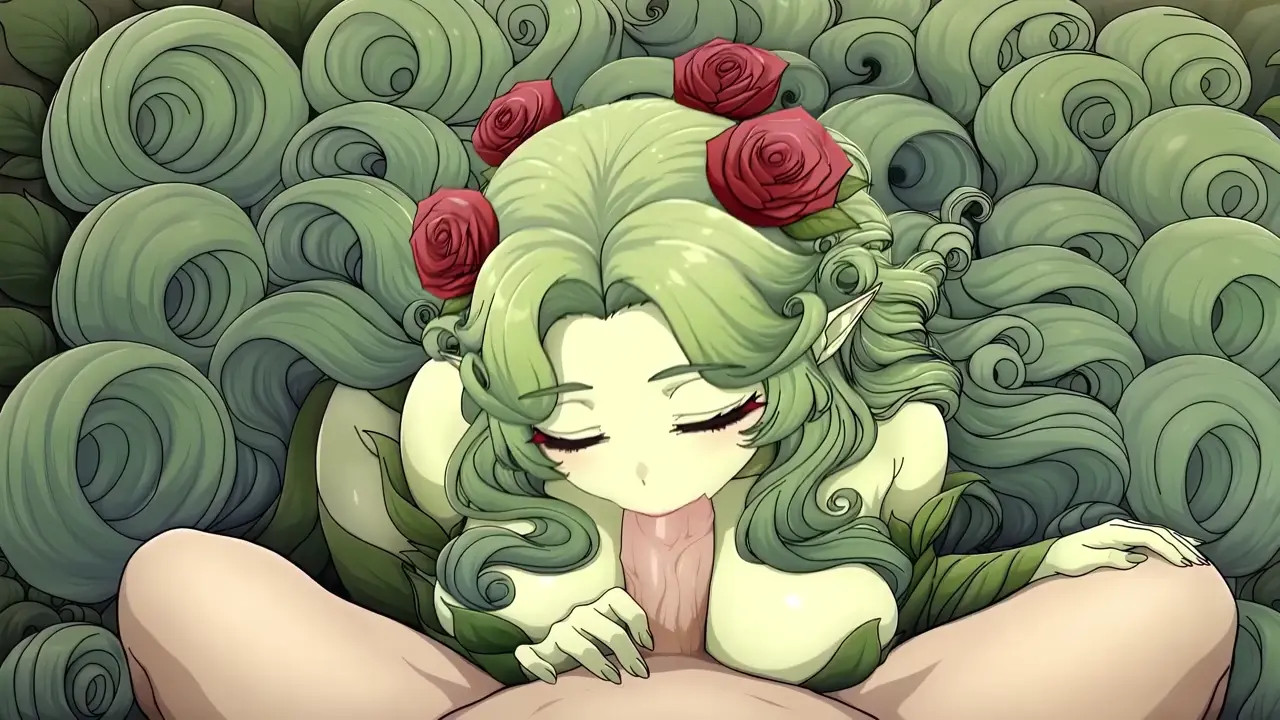 [Chasing Memories - A Monster Girl RPG] All Alraune Scenes