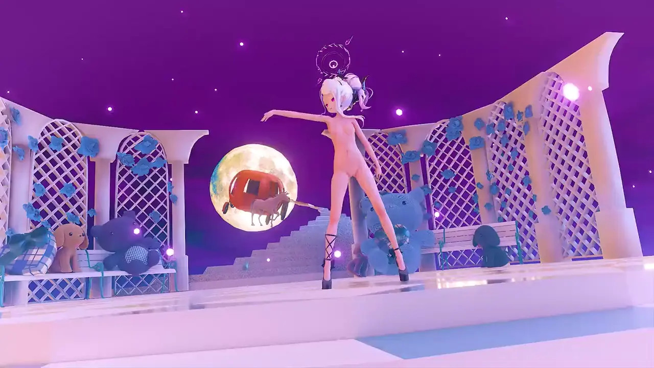 Sorasaki Hina   ❤  ヒアソビ  Hiasobi │ 【Blue Archive MMD】