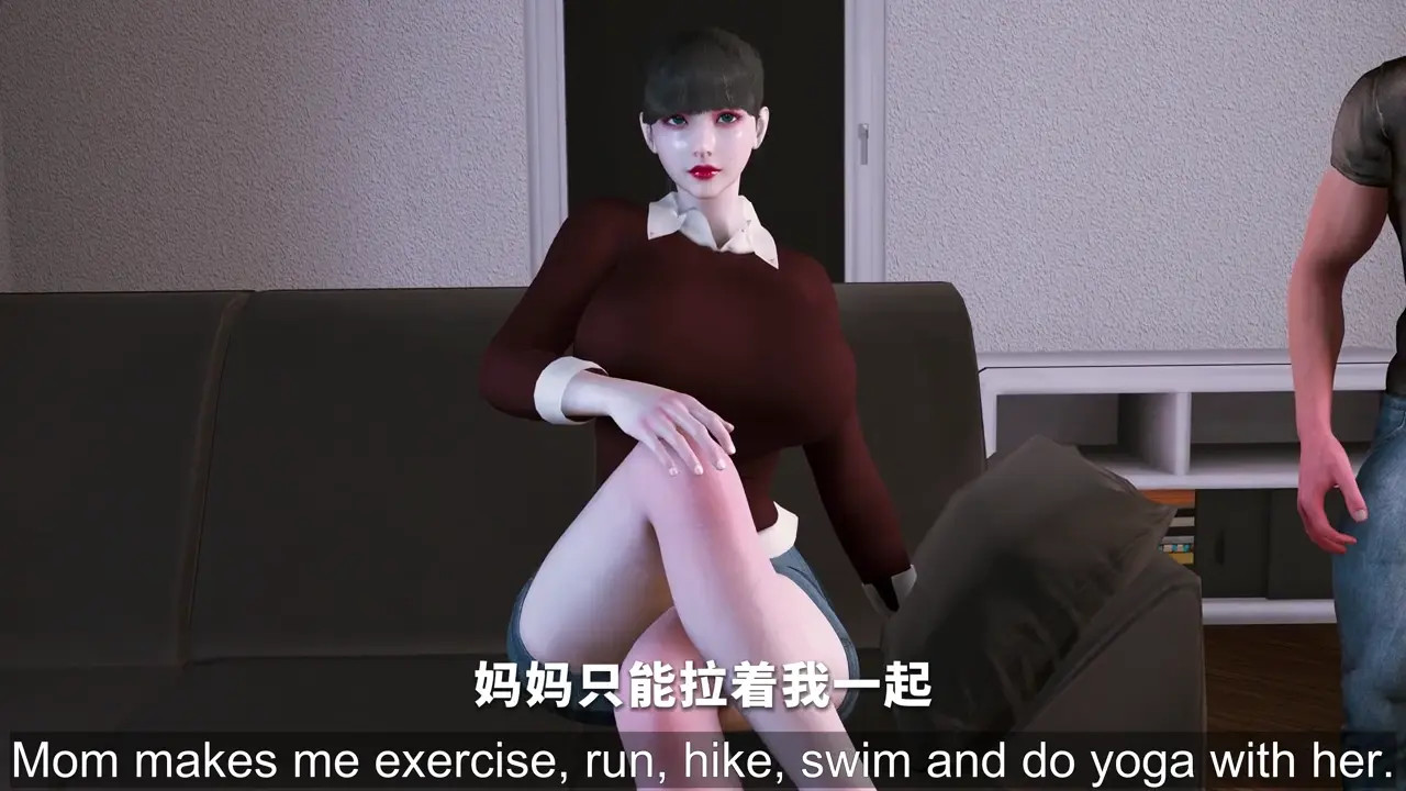 vam3d Nowla Beautiful Mother's Unexpected Insertion