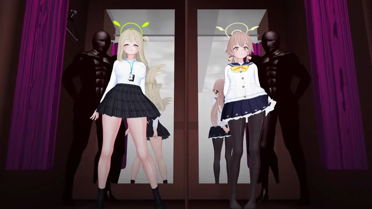 Changing Room - Nonomi & Hifumi