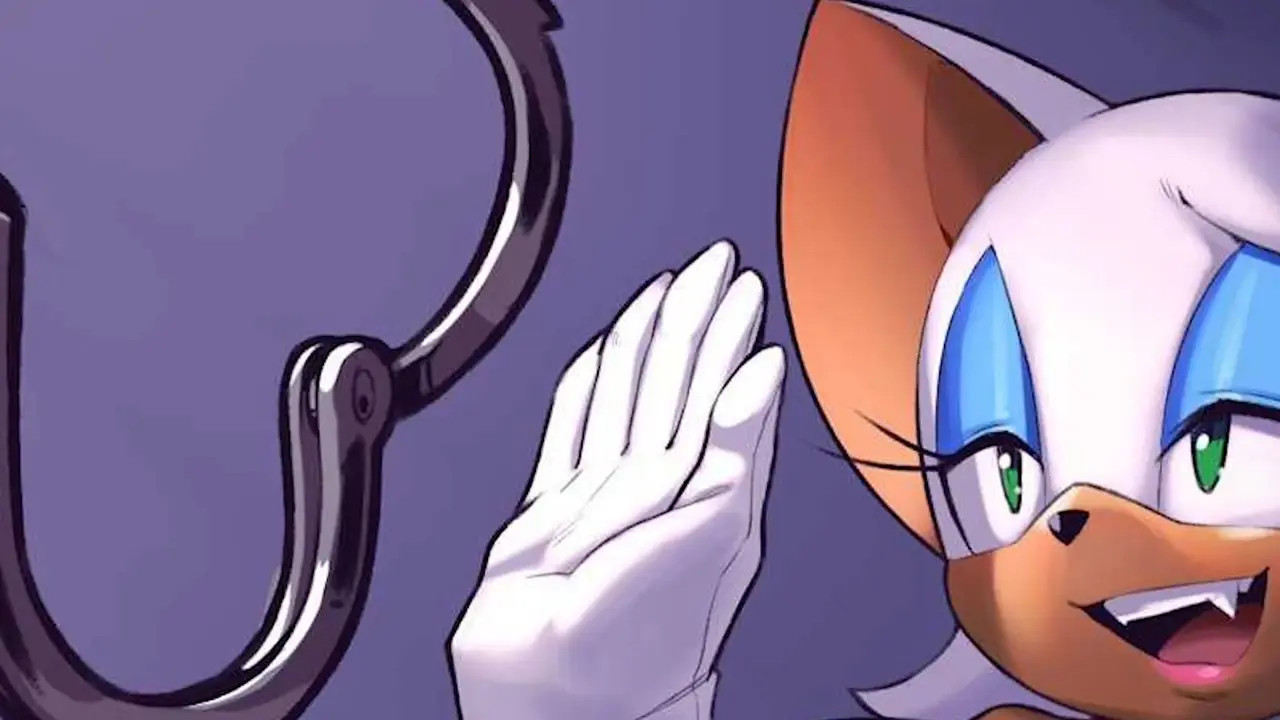 Rouge dealing with Officer