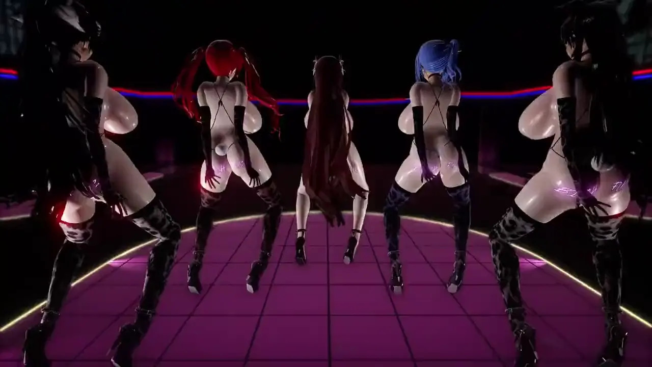 Azur Lane - Busty Fleet Provocative Dance - How it's done (LONG VER)