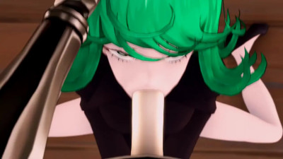 Tatsumaki Blowjob [Ezark Animations]