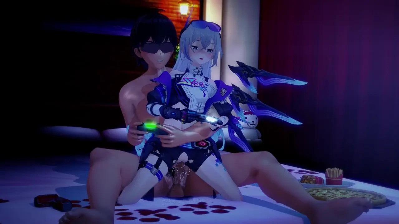 SilverWolf Lvl.999 Doing Sex Hot 3 playing games