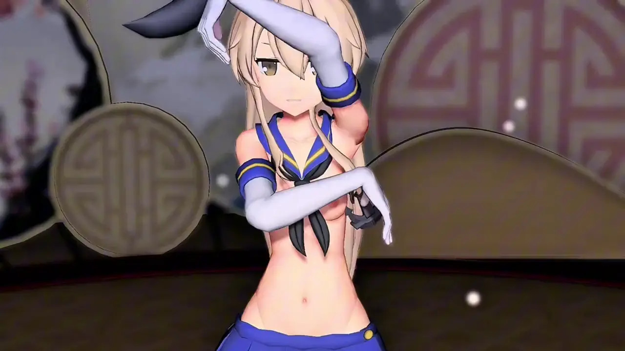 Shimakaze - I Can't Stop Me [MMD R18] GuraMMD