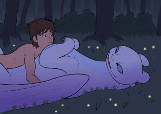 hiccup fuck a Light Fury