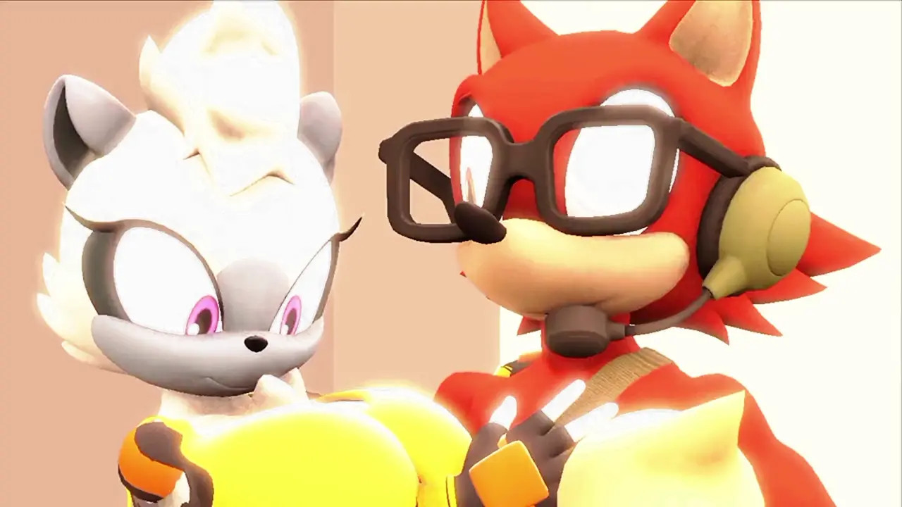 Tangle and Whisper getting Gadget a Freaky