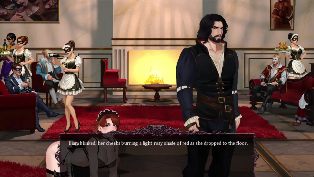Parasite Black: Kiara - A Pet Maid Scene