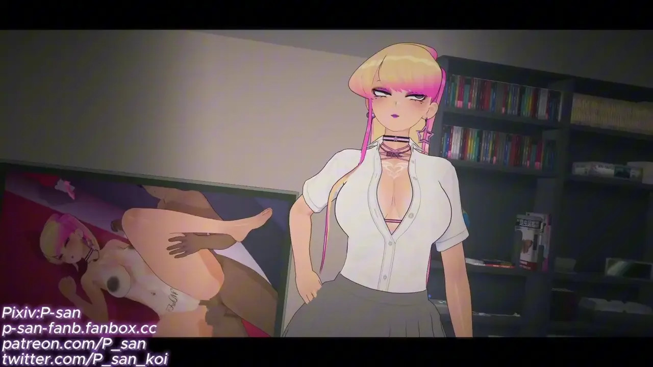 Komi-san NTR Cuckold Gyaru version