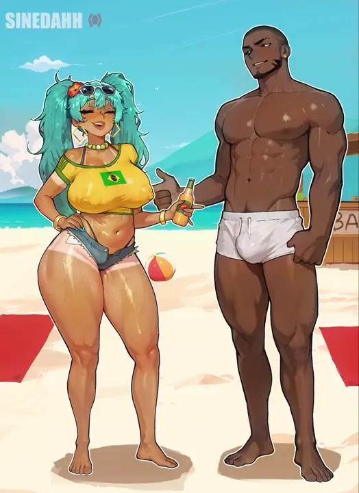 Brazilian Miku- Beachside Confessions SineDahh