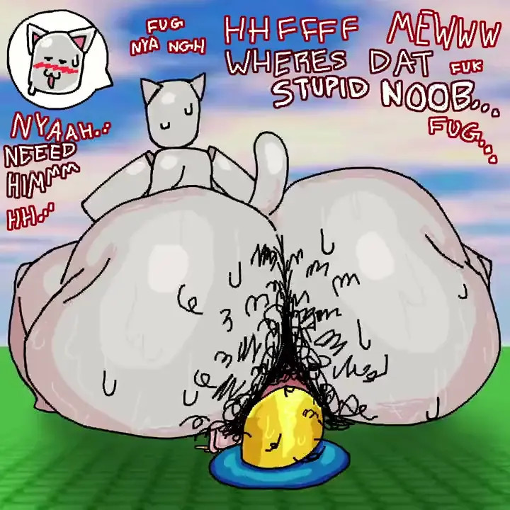 ROBLOX femboy cat dildo