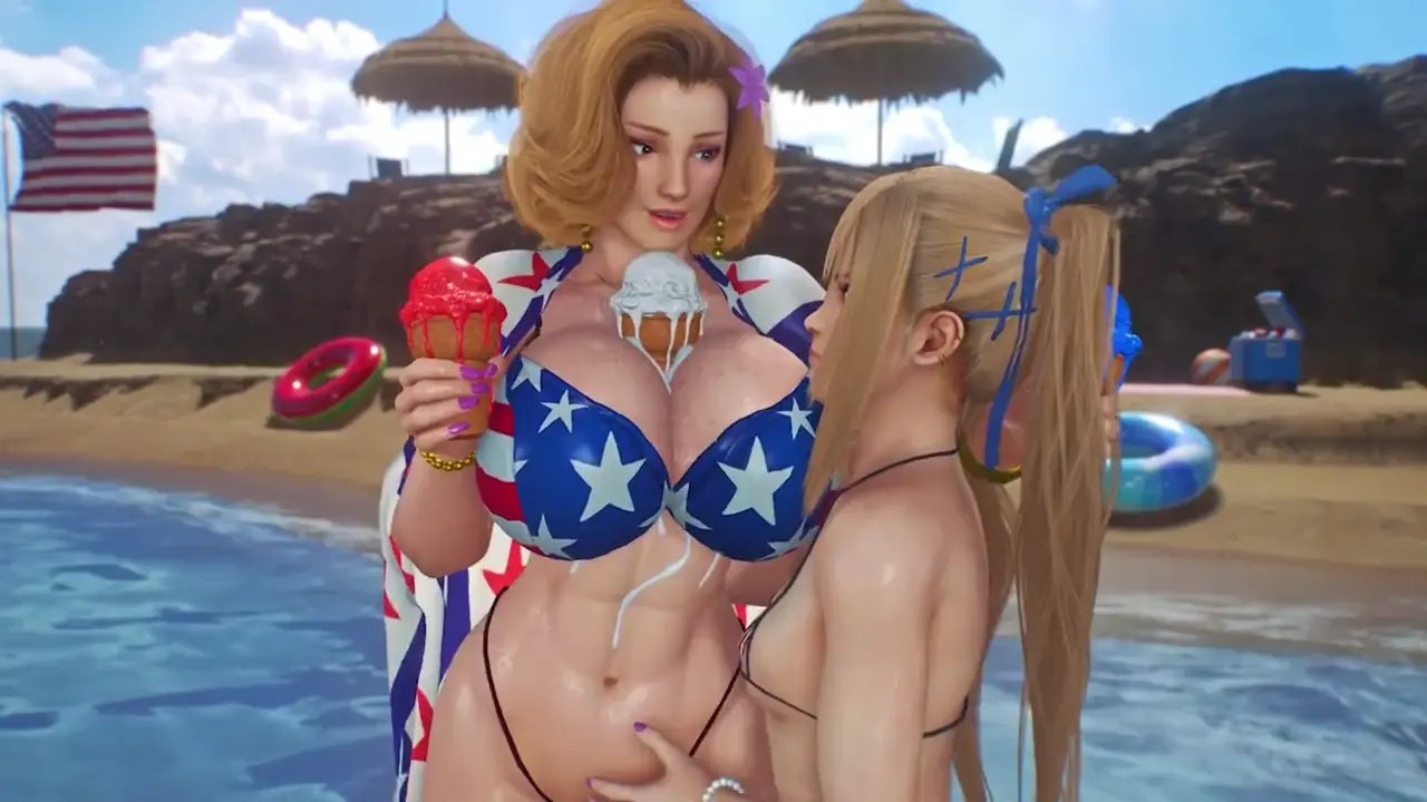 Marie & Tina Beach Babes [Bikini] [Hair 2] | Urbanator - 4K