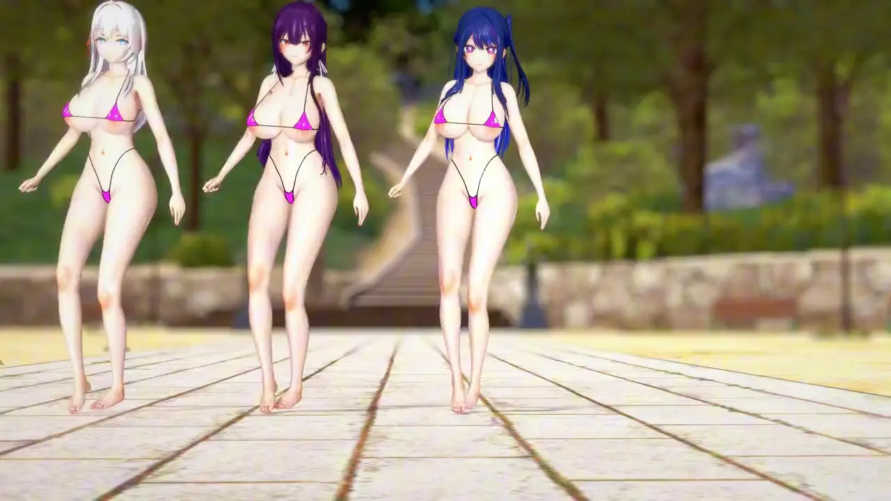 Ai, Alya & Takamine - Wiggle Wiggle