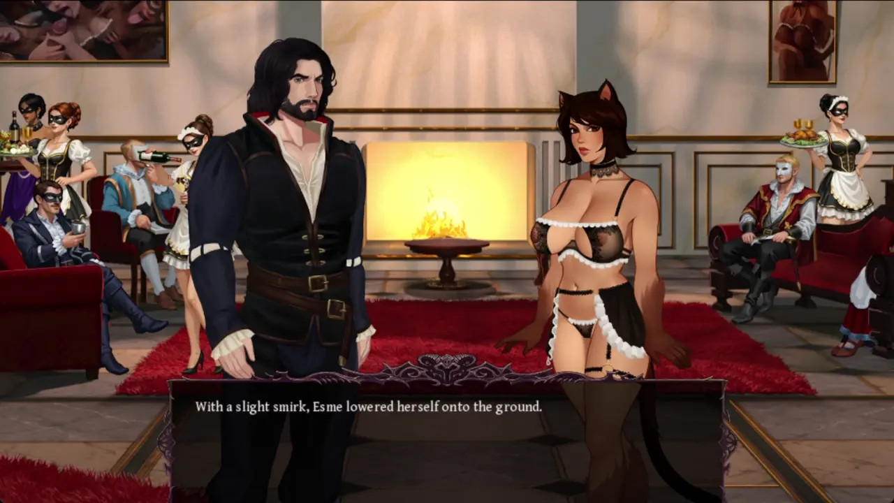Parasite Black: Esme - A Pet Maid Scene
