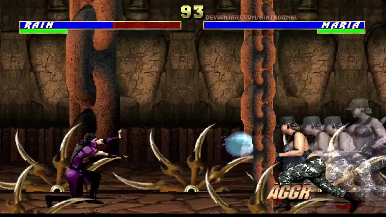 Rain VS Maria - Bubble Burst Fatality Teaser