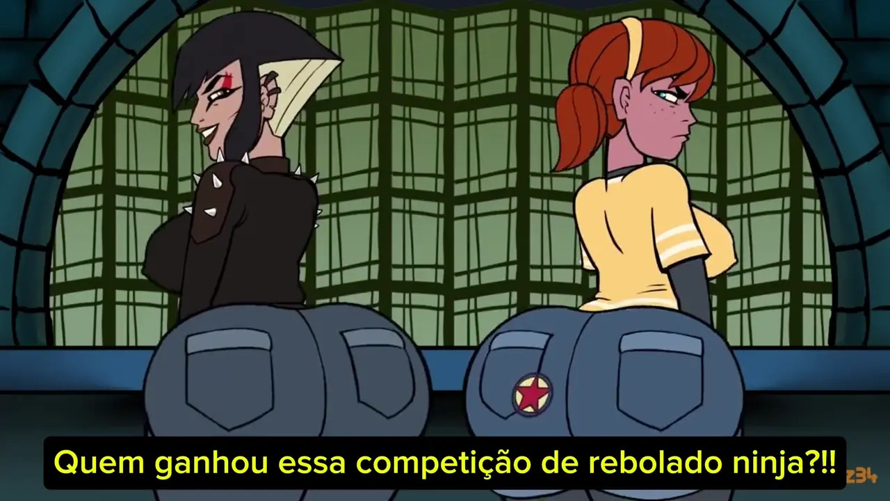 Karai and April [planz34] PT-BR