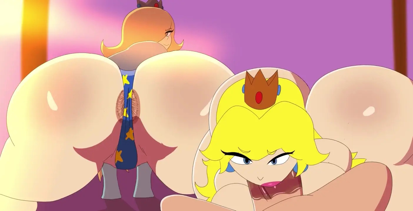 Peach And Rosalina Threesome (No Sound)