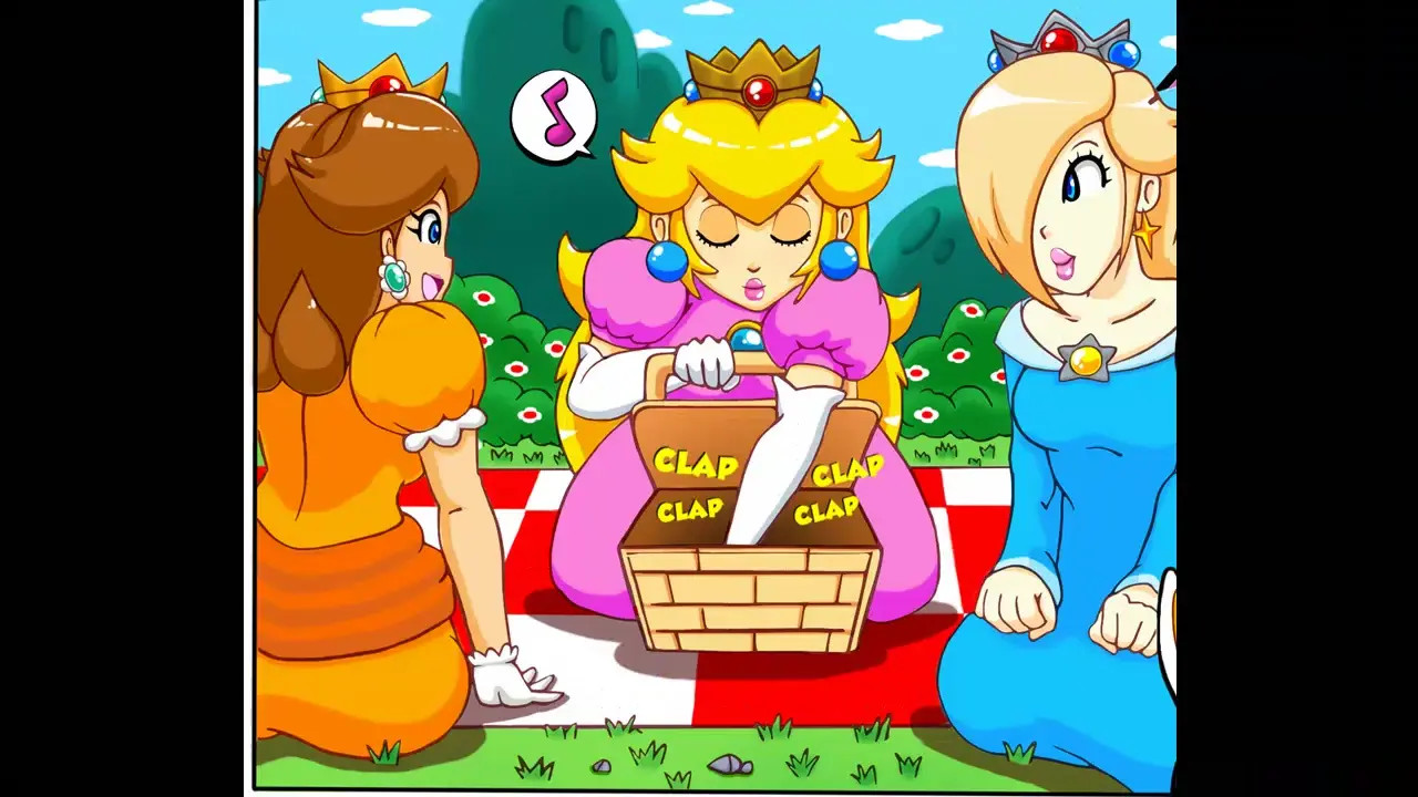 princess peach on giga bitches adventure