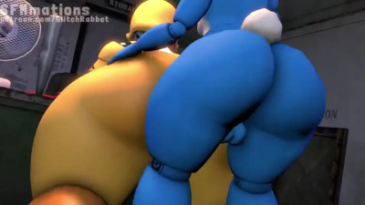 Toy Bonnie Fucks Withered Chica