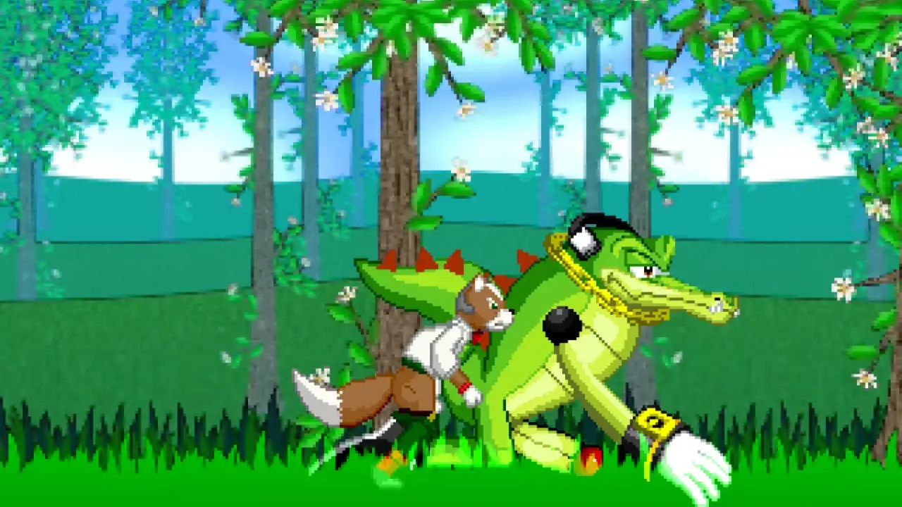 MUGEN#37: Fox McCloud X Vector The Crocodile