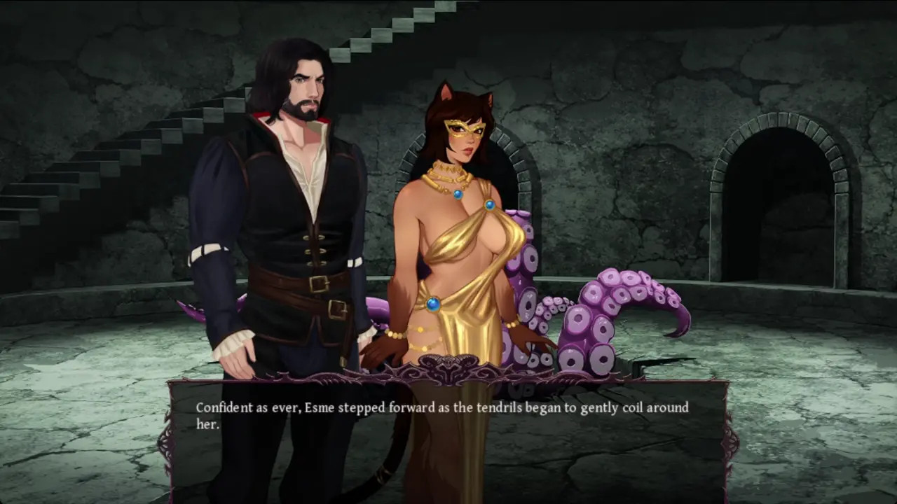 Parasite Black: Esme - Tentacle Room Scene