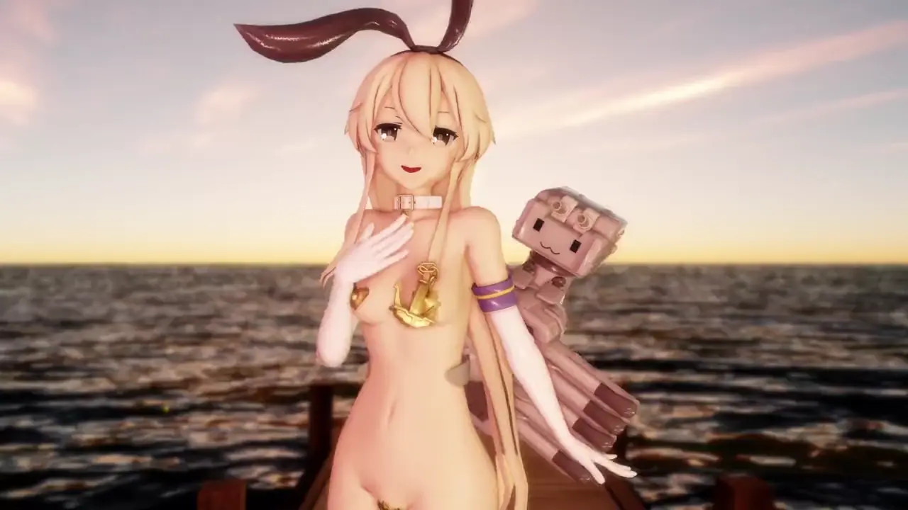 Shimakaze - STAR-T-RAIN [MMD R15] Shimakazelive