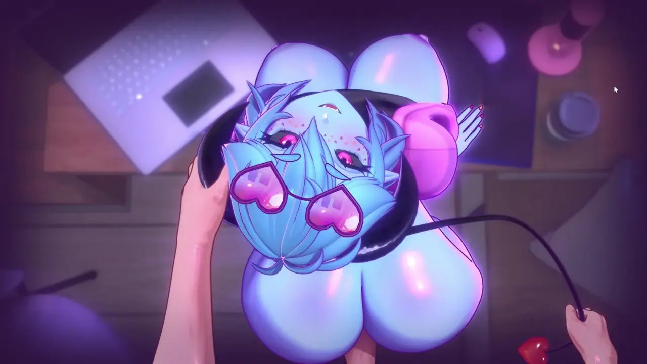 Blue Succubus Girlfriend