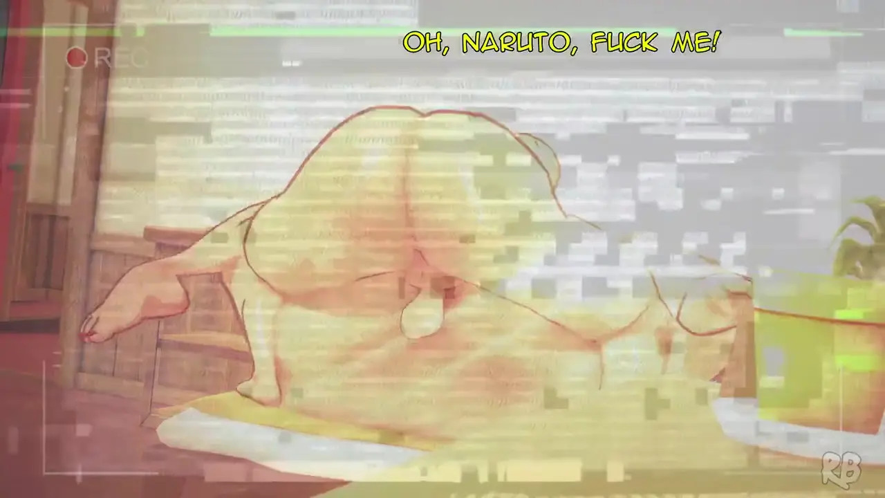 Hinata watches sissy femboy Naruto fuck and get fucked