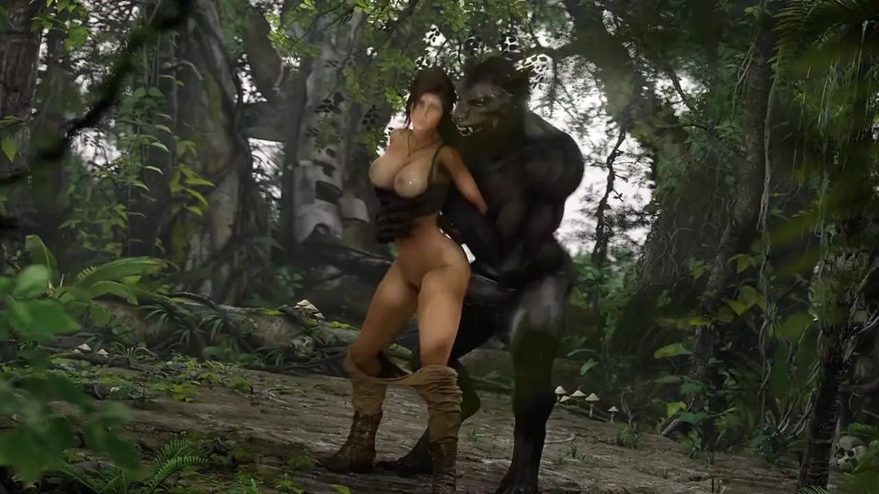 Werewolf Fucks Lara Croft [Mattdarey91SFM] [NO WM]