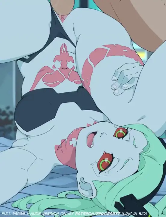 Rebecca upside-down [Fedorartt]