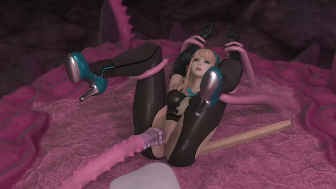 Pantyhose Catgirl: Tentacle Impregnation Gallery