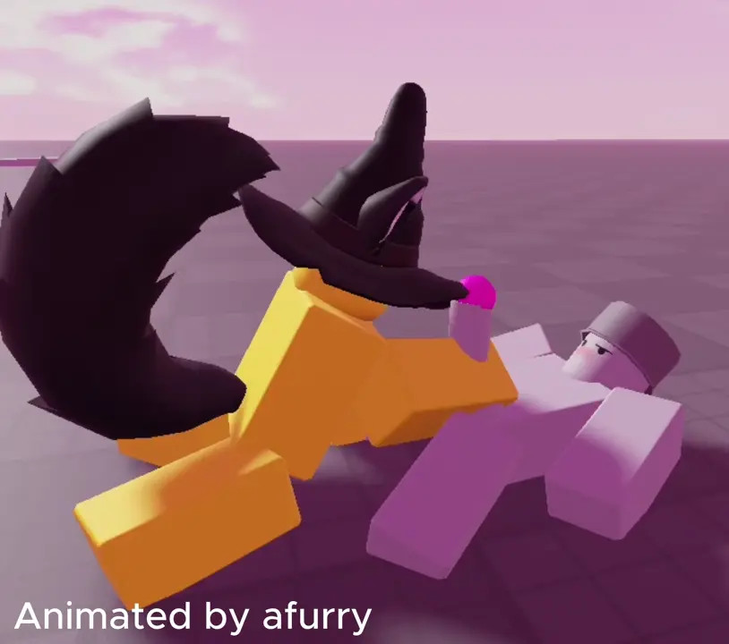 My oc giving a handjob